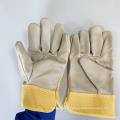 Machinery, construction workers, and driver work safety gloves cowhide durable safety gloves